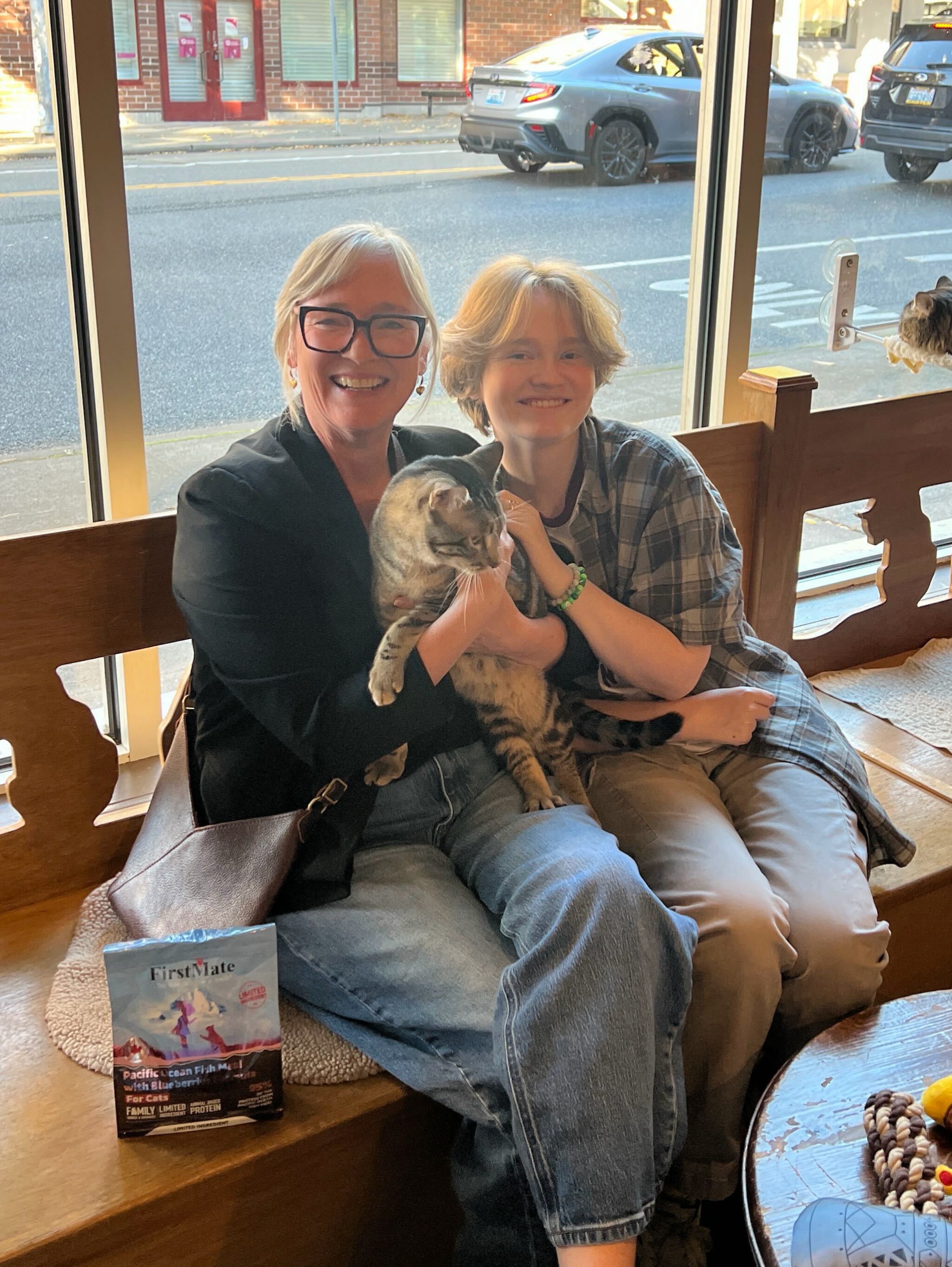 Congrats Zuko on finding your furever home! 🐱🐾 #meowzuko #adopted #adoptdontshop #seattlemeowtropolitan