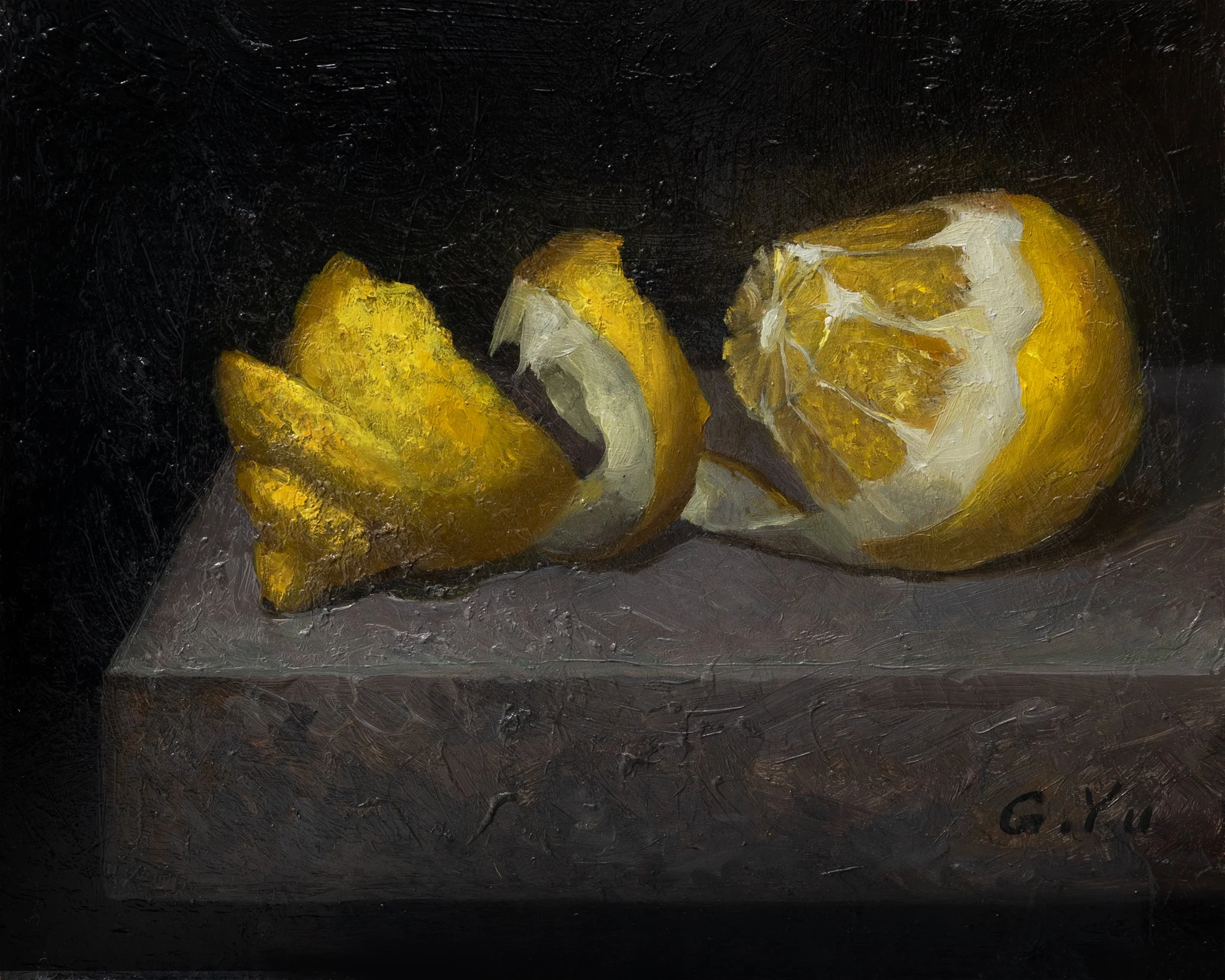 Lemon on Ledge, 8x10