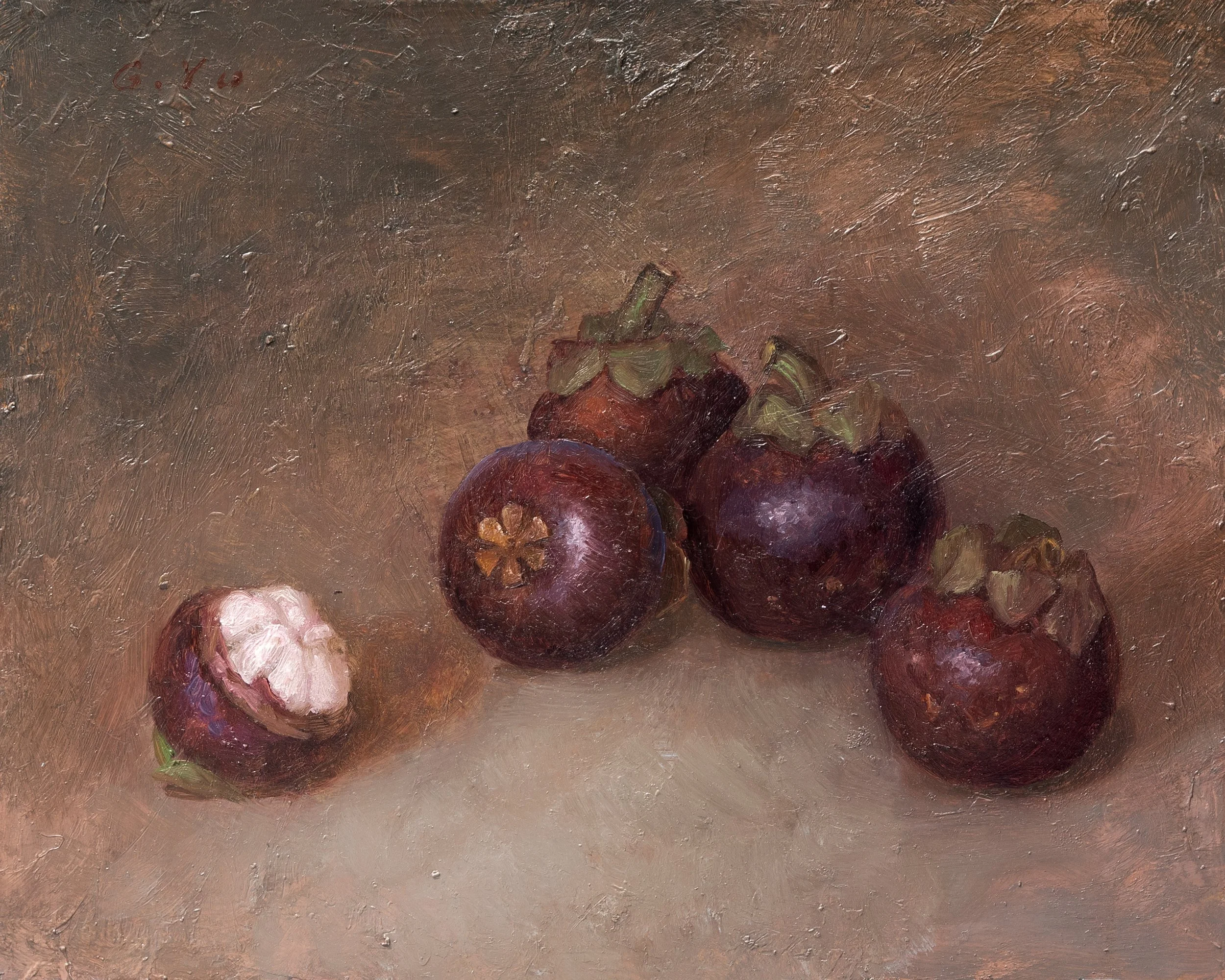 Mangosteen, 8x10 inch