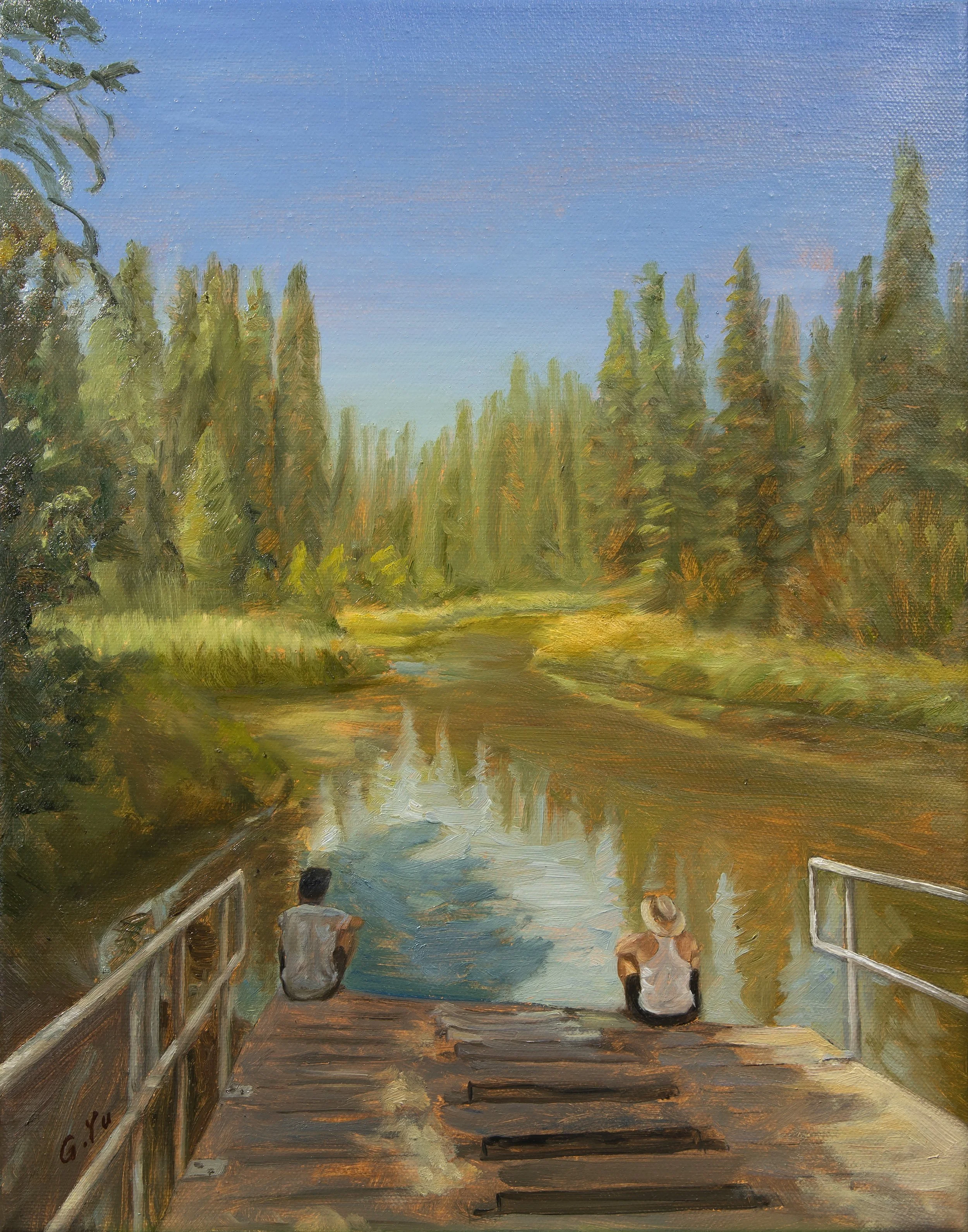 Wedding Gift, Oil on Canvas, 9 x 12 in.
