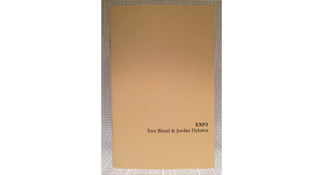 Tom Blood and Jordan Dykstra — EXP3