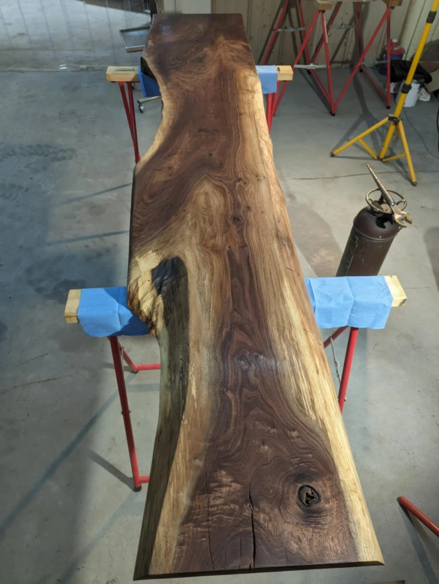 Large Black Walnut bartop