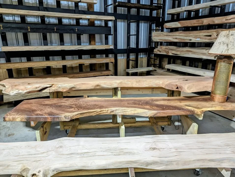 Slabs, Mantels, and Finished Projects