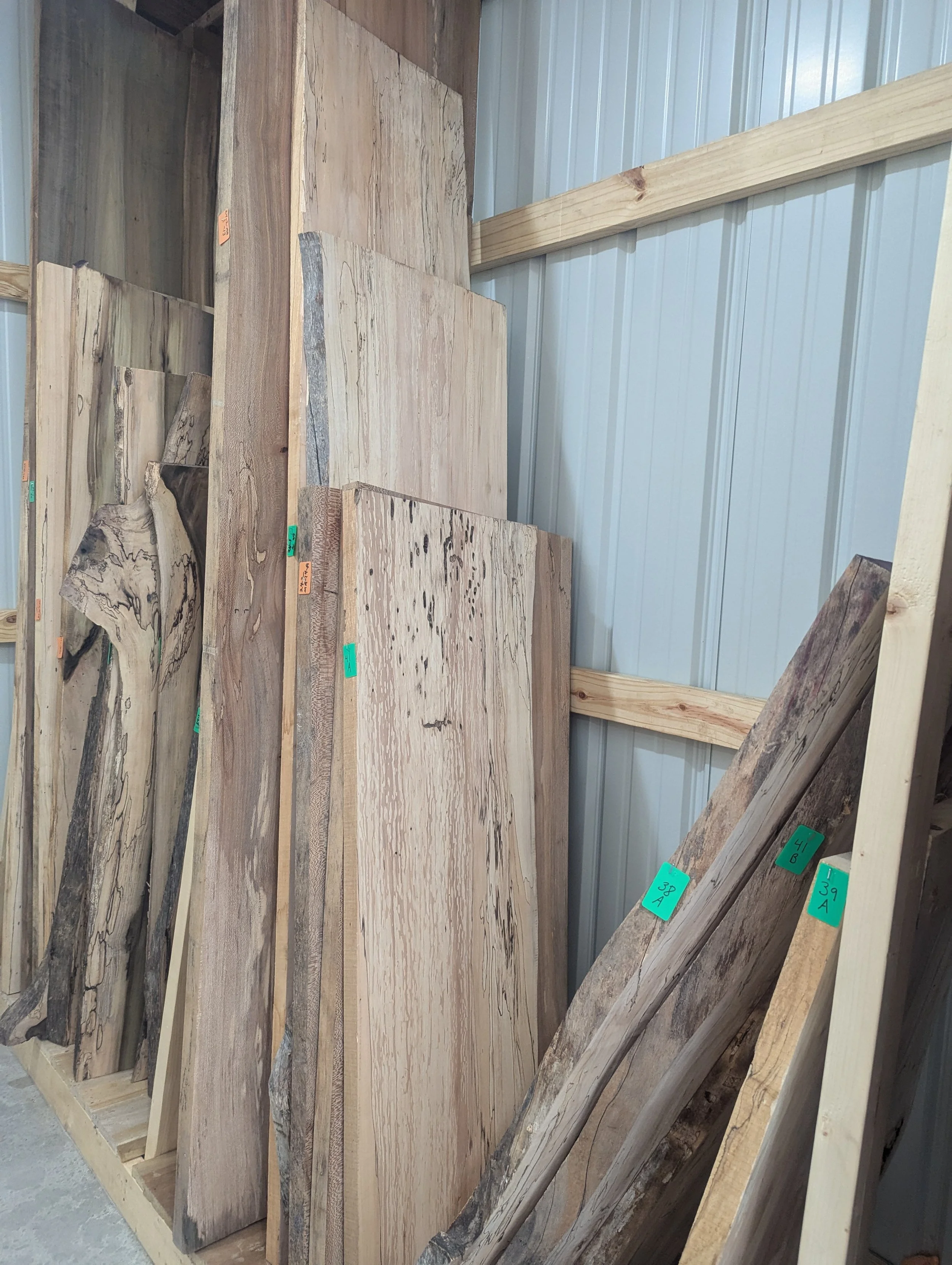 Maple and Poplar slabs
