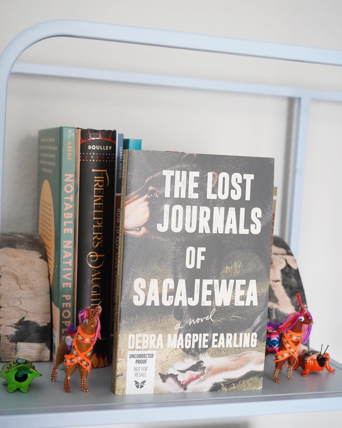 📖✨📬 NEW ARC: The Lost Journals of Sacajewea by Debra Magpie Earling via @milkweed_books 

after devouring Earling&rsquo;s Perma Red over the summer on my trip to New Mexico i am sooo grateful to have her new ARC coming May 2023 🤩 

i built a brand