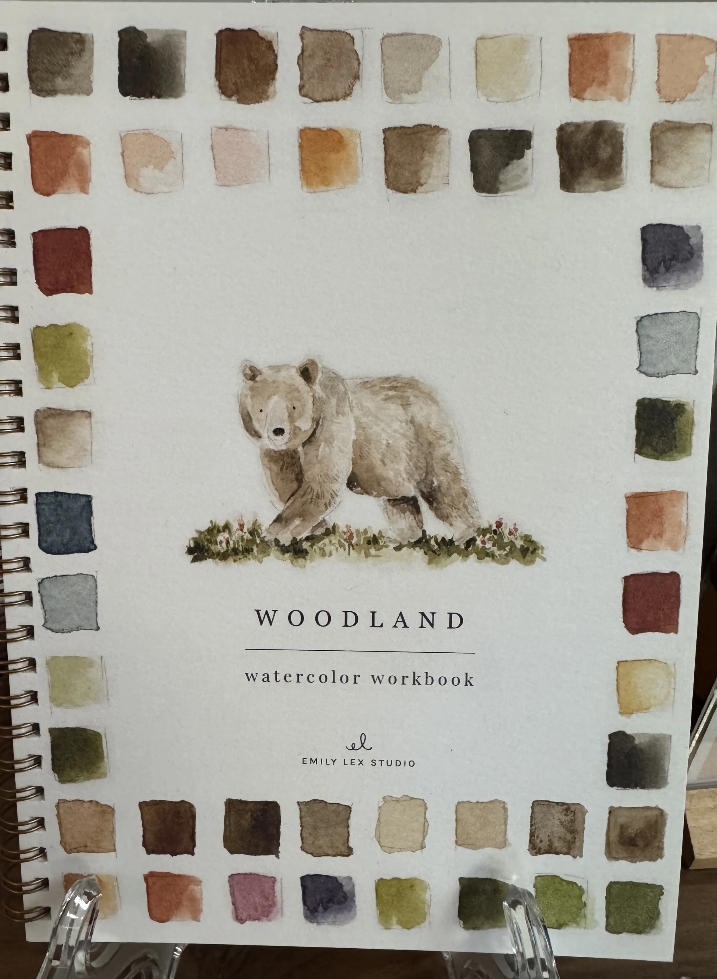 Watercolor Workbook: Woodland