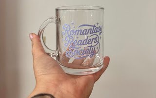 Romantasy Readers Society: Glass Mug (Purple)
