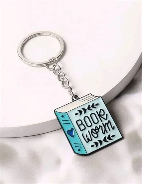 Book Worm : Keychain