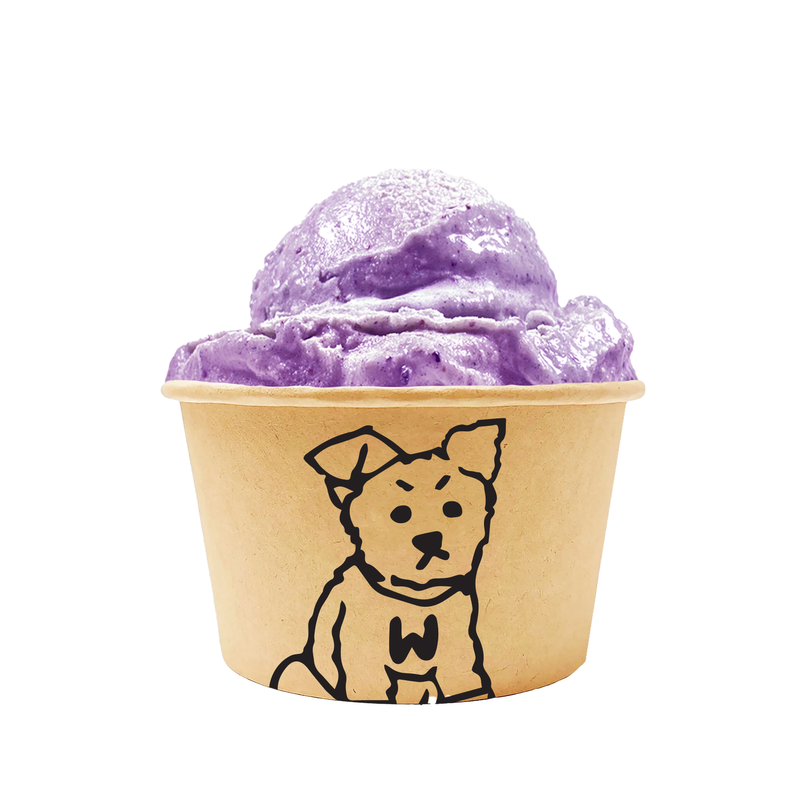 Purple Pawtato (5 Oz. Ice Cream Pup Cup)