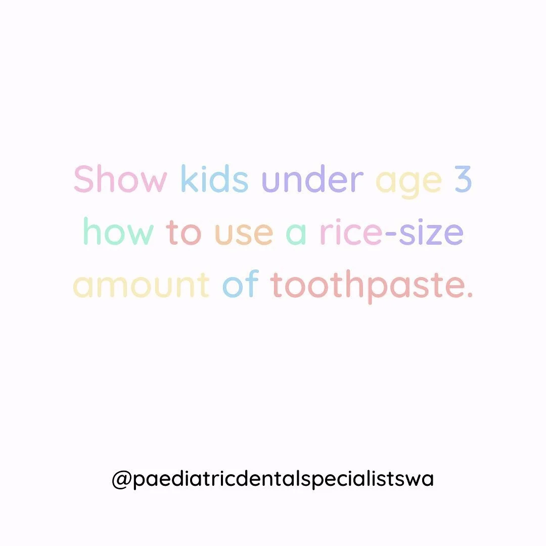 Your kids are probably using way too much toothpaste...and it&rsquo;s hurting their teeth - more isn't always better. The wrong amount of toothpaste can damage developing teeth and cause pitting and discoloration. Kids ages 2-3 should use a rice grai