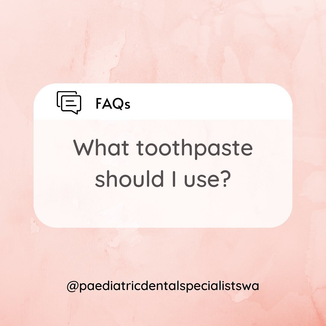 While the age recommendations on the packet provide guidance, your child&rsquo;s teeth may require a different level of fluoride in their toothpaste - your child&rsquo;s toothpaste choice and needs are as unique as they are and this is best discussed