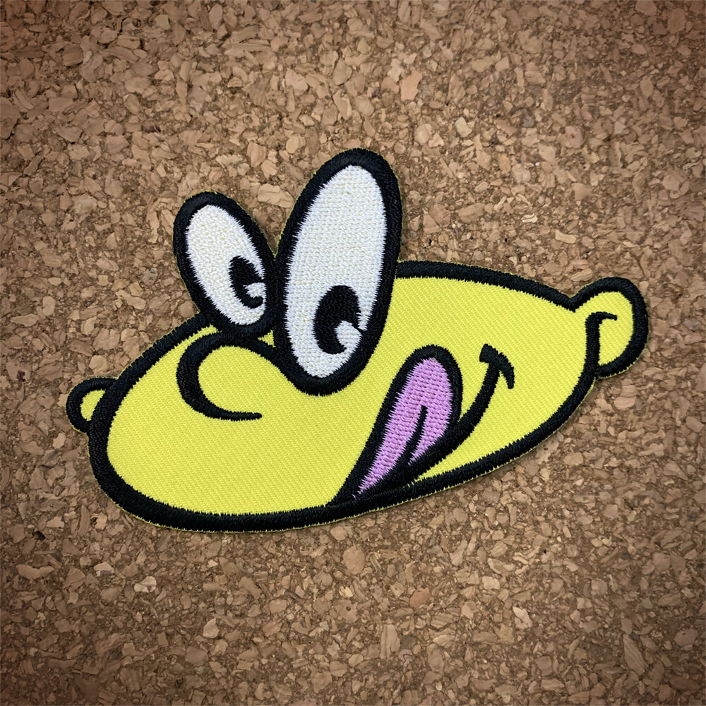 Tasty Face Iron-on Patch