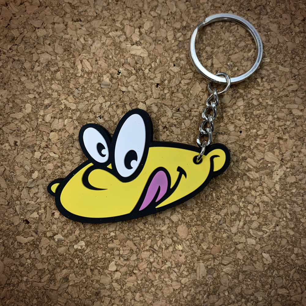 Tasty Rubber Keychain
