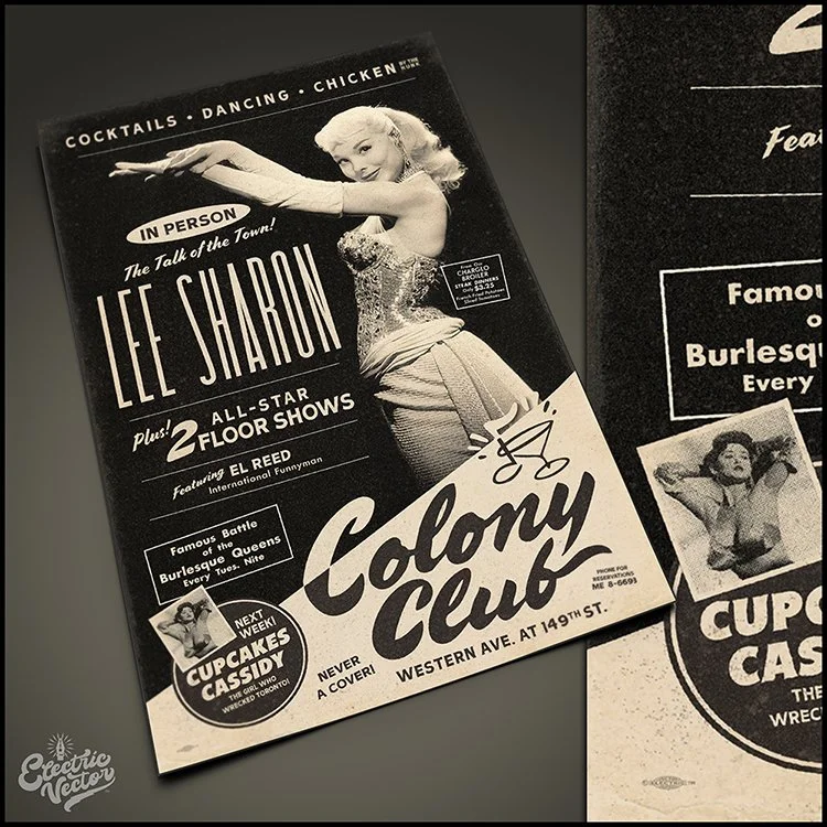 Lee Sharon - Burlesque Poster [∆]
