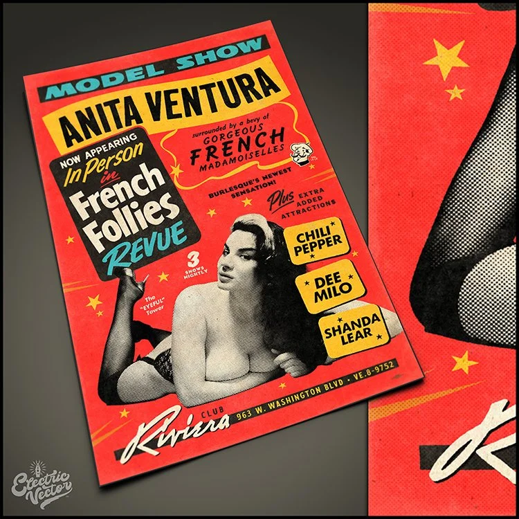 Anita Ventura - Burlesque Poster [∆]