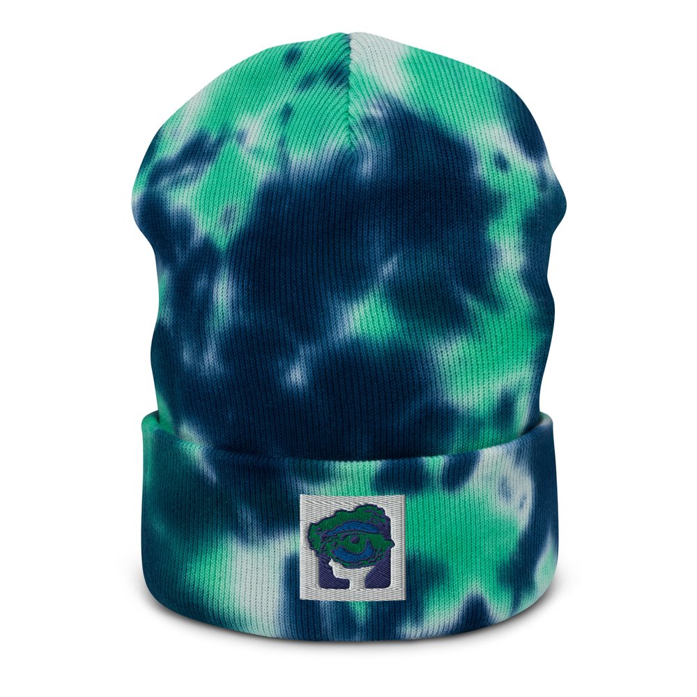 kobling dobbeltlag Pogo stick spring Outer Sounds Logo Tie-dye beanie — Outer Sounds Vinyl Subscription