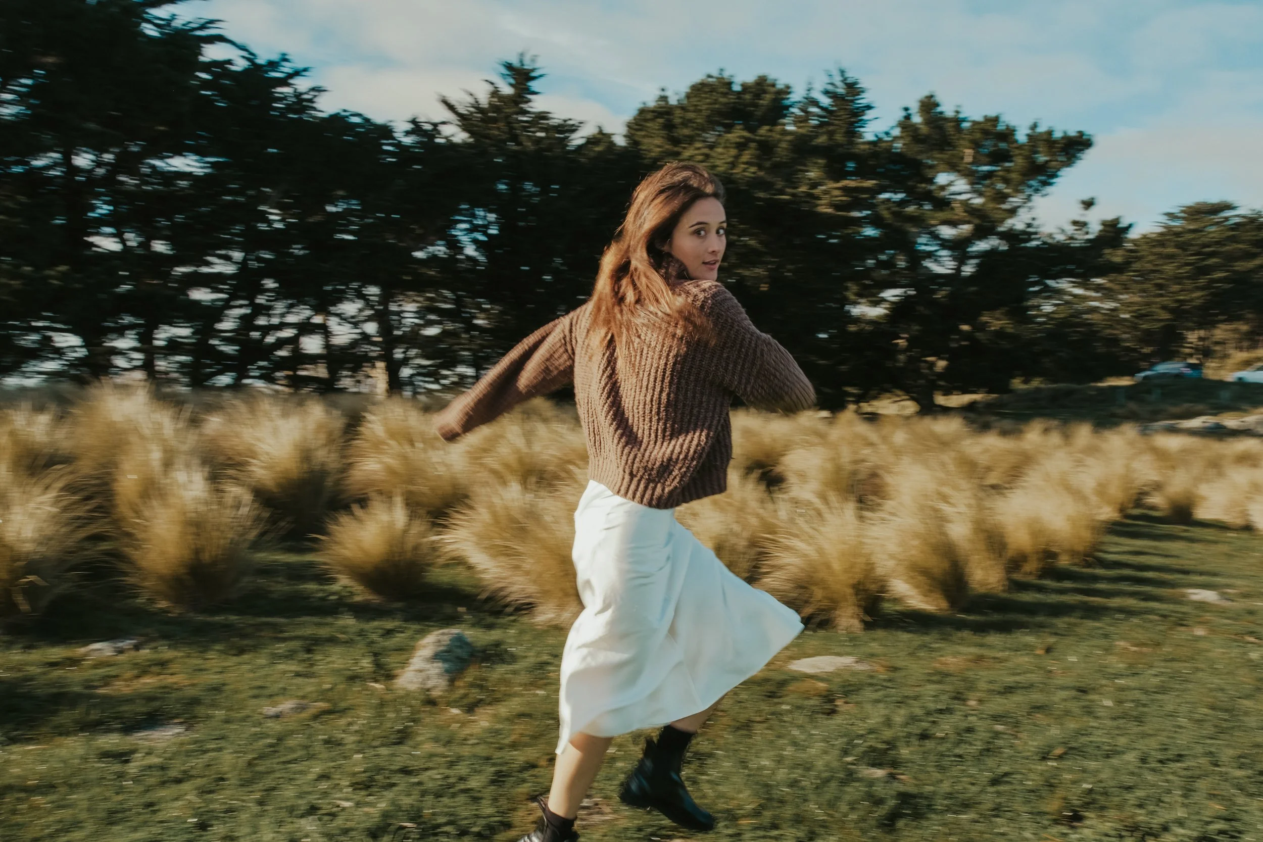 In the Autumn sunset