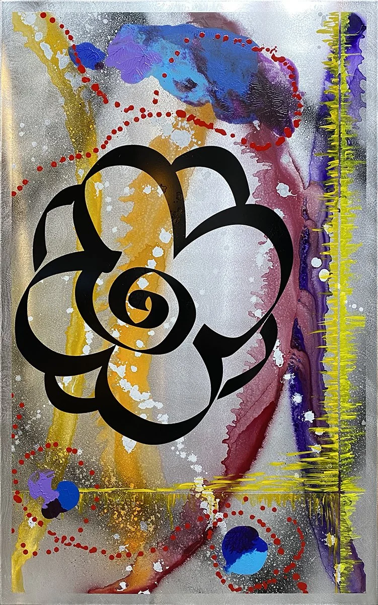 I am not compatible with your algorithms - 30” x 48” -Mixed Media on Dibond - 3.20.2021 - SOLD