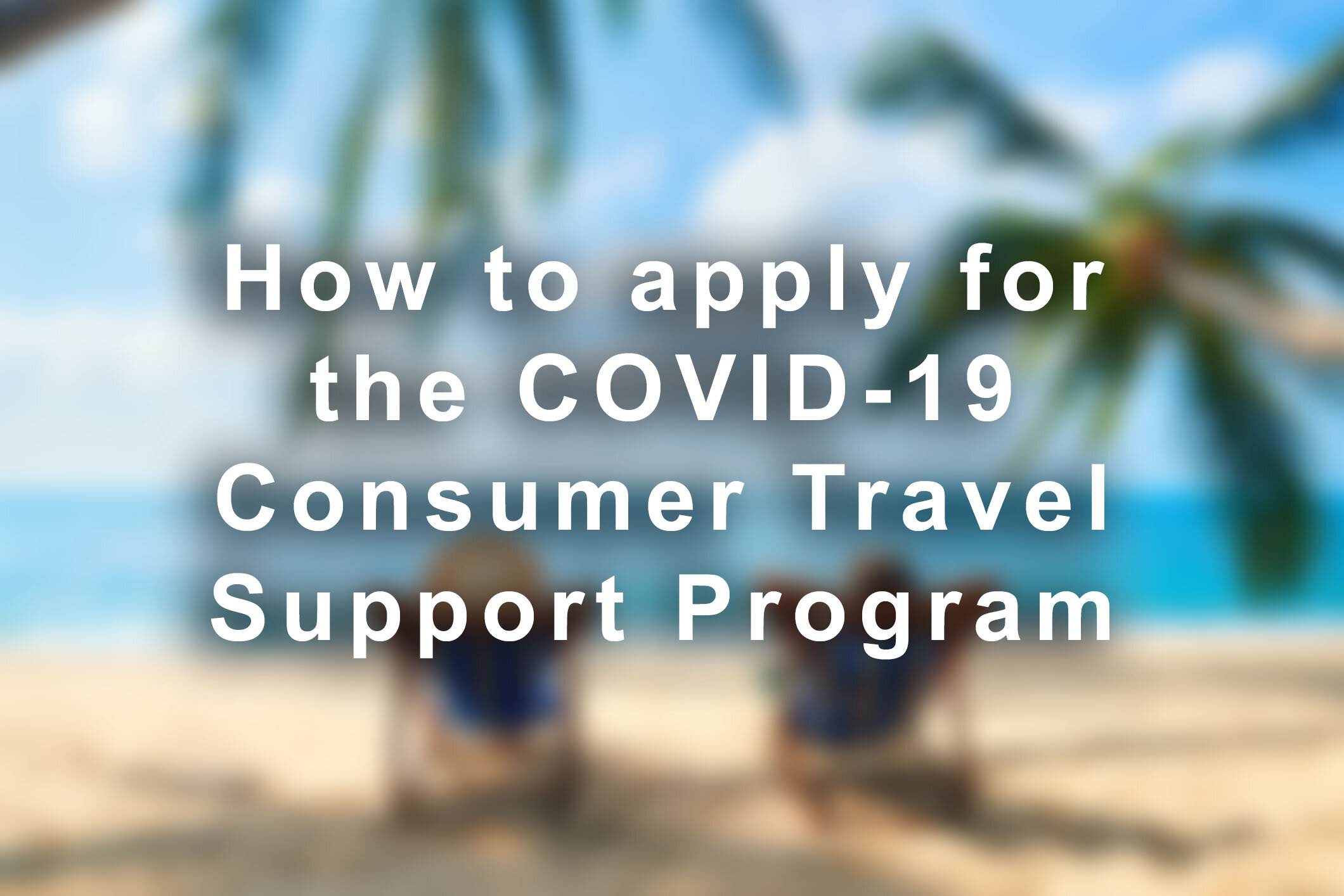consumer travel support program taxable