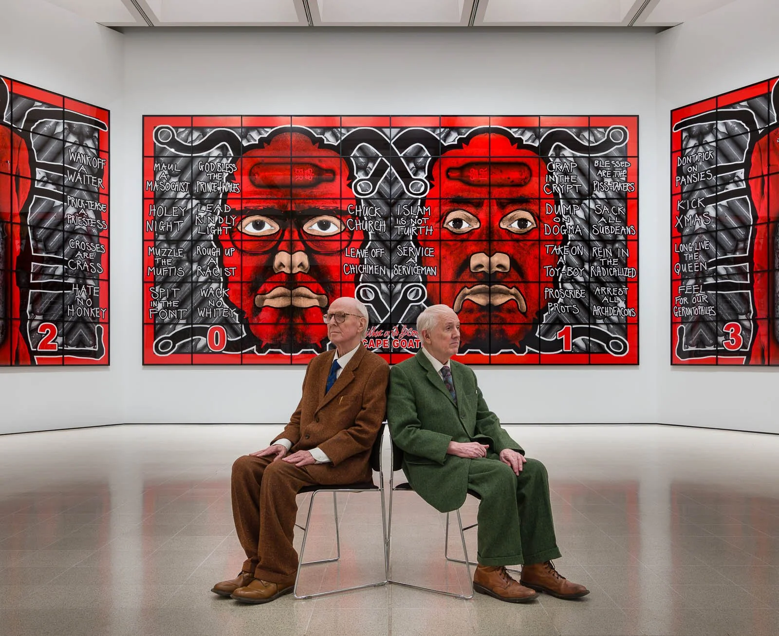 Gilbert & George: 21st Century Pictures at Hayward Gallery / 07 October 2025 - 11 January 2026