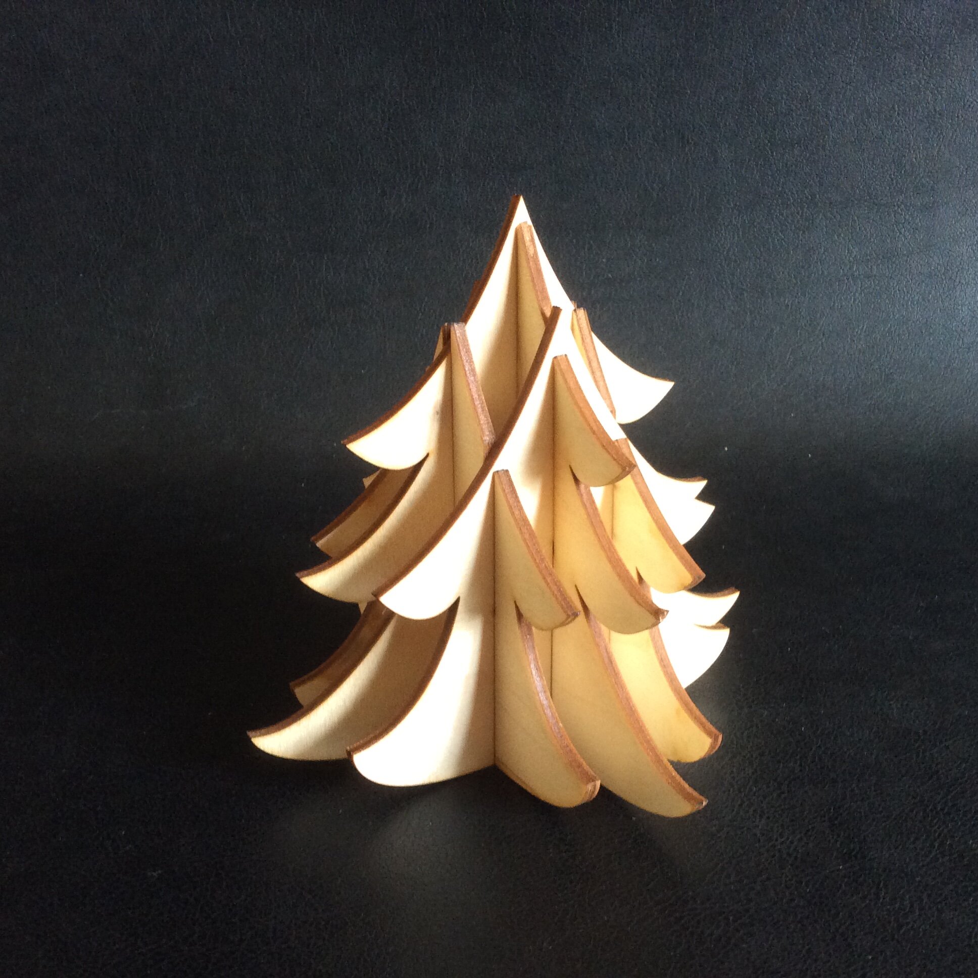 Sapin de Noël en bois