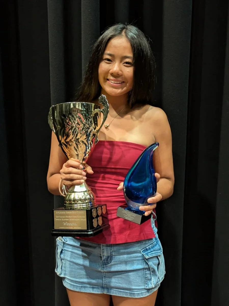 🎉 Huge Congratulations, Karin &mdash; two years in a row! 🎉

Karin has once again proven that she&rsquo;s an exceptional student-athlete, earning this prestigious award for the second consecutive year. 🌟 Her ability to consistently achieve top aca