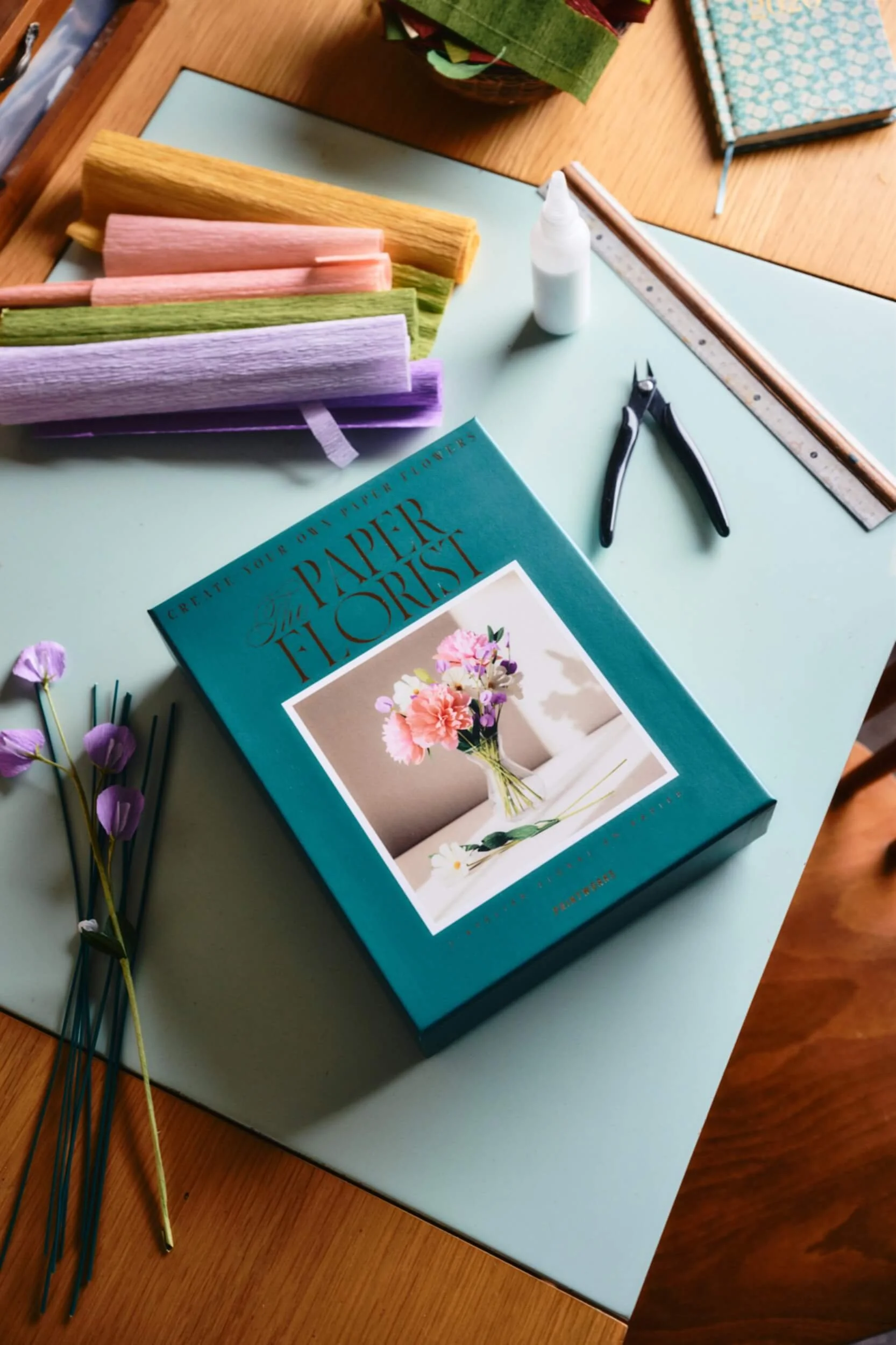 paper flower making kit A Petal Unfolds x Printworks