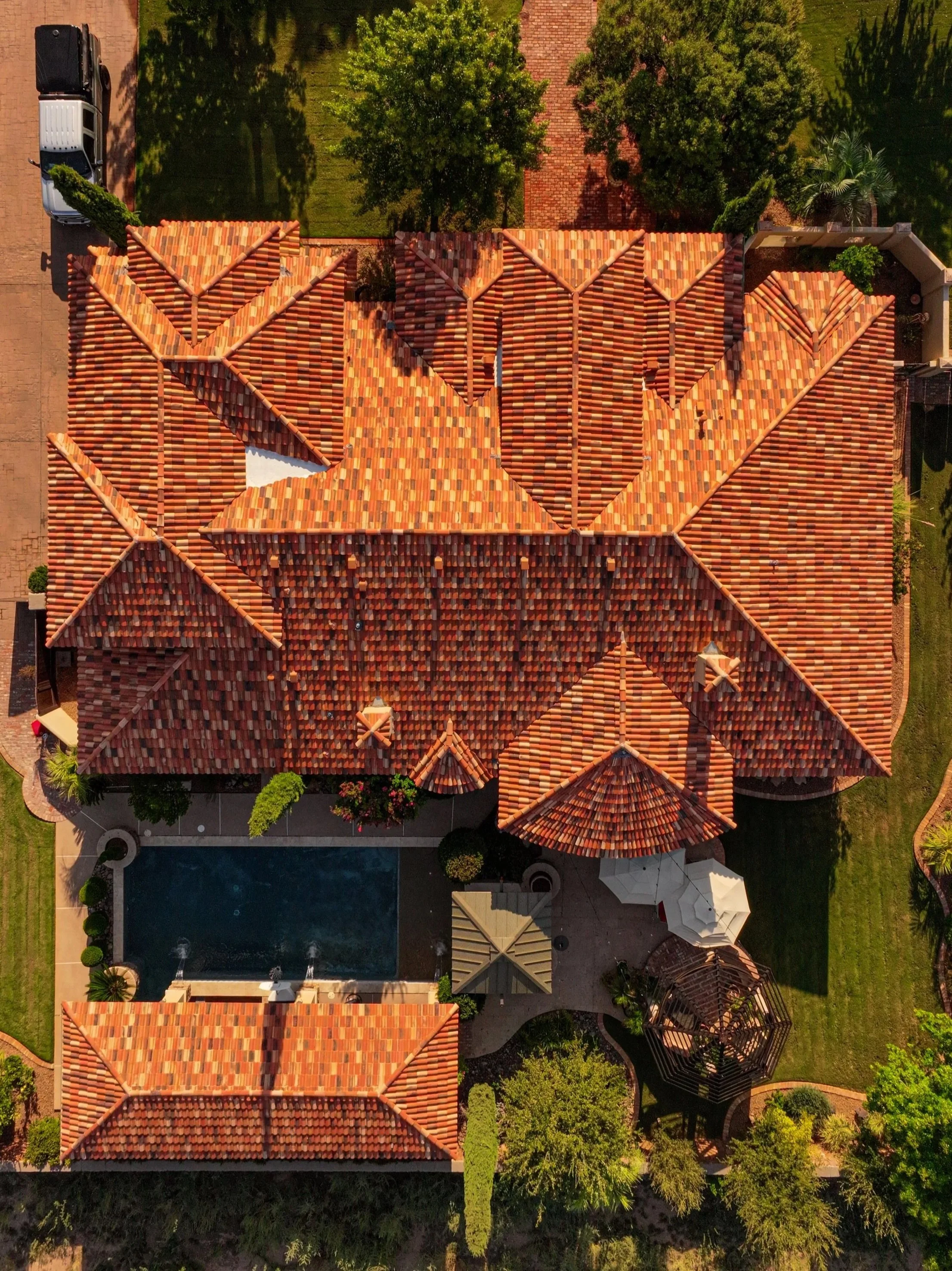 Mexican clay S-Tile