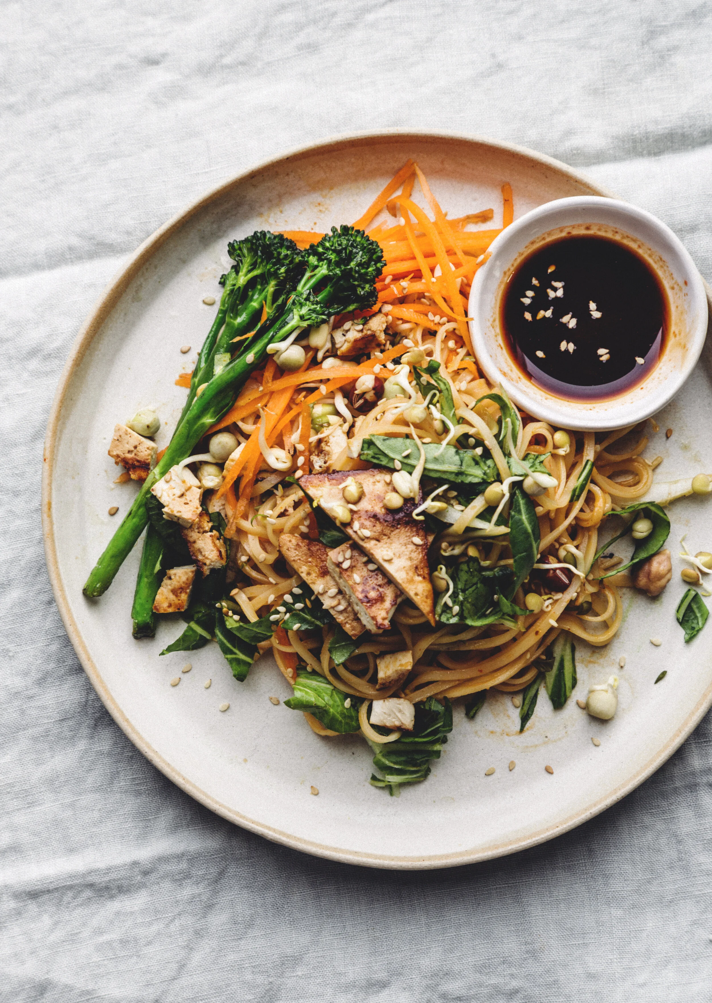 Farmer’s Market and Noodle Salad