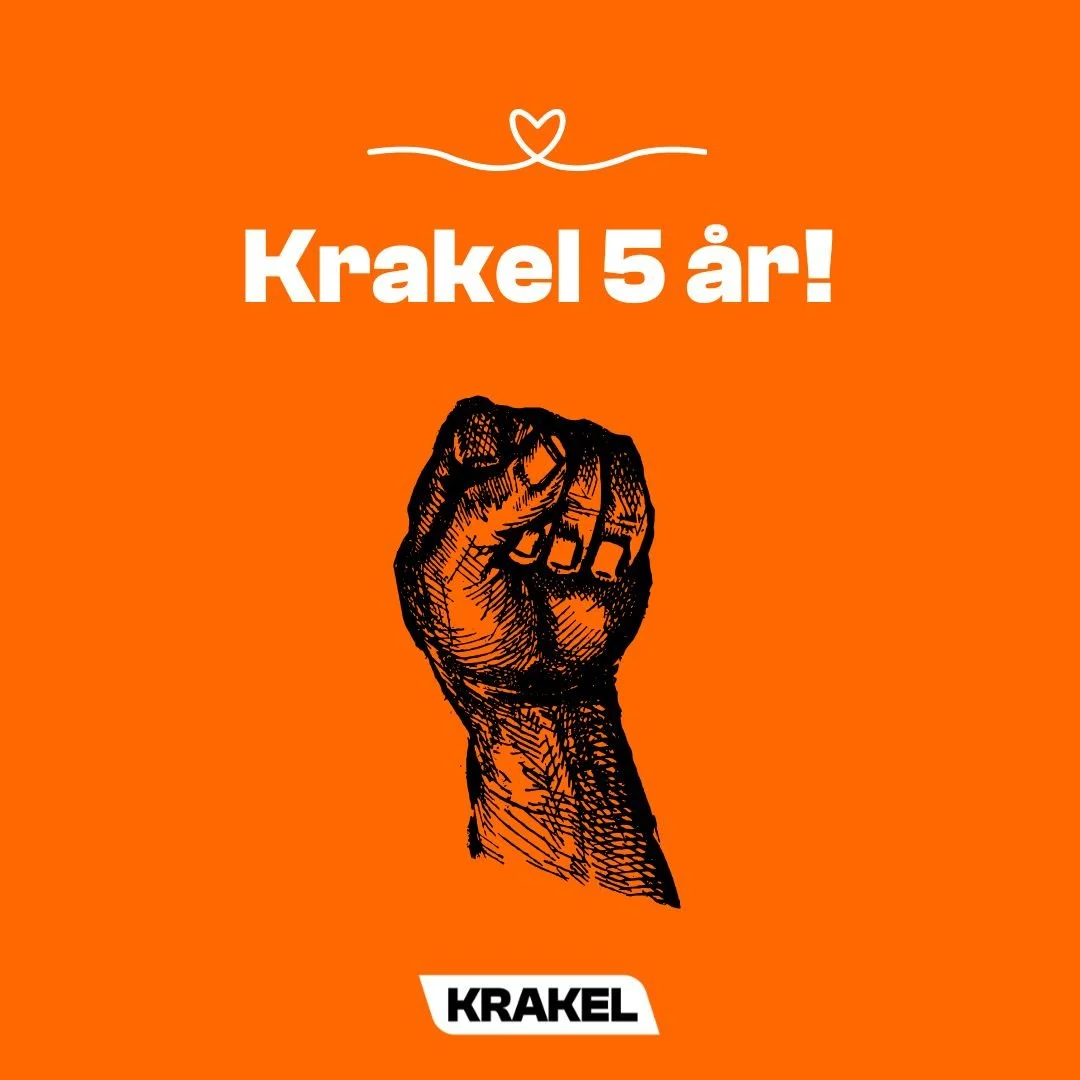 Krakel 5 år!