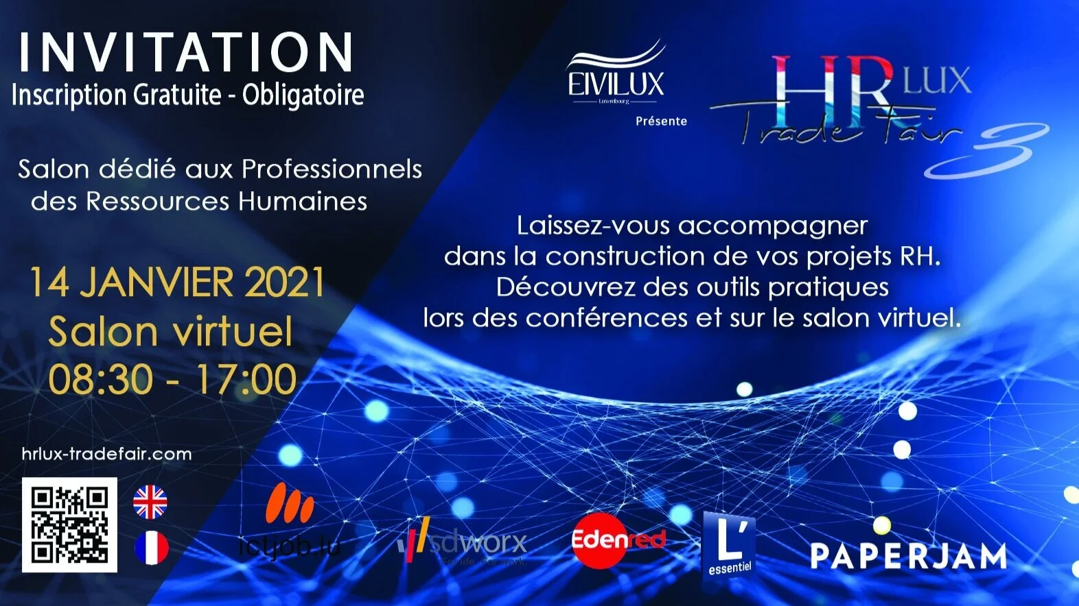 Rejoignez-nous au HR Lux Trade Fair !