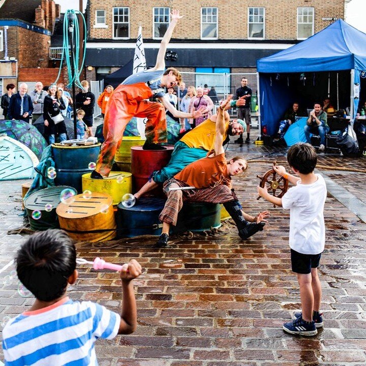 Excited for &lsquo;FLOOD&rsquo; @bstokefestival this Saturday, an entertaining outdoor spectacle suitable for all ages. Fully integrated BSL, interactive, circus, acrobatic, visual, and wet!

Time: 12:30 &amp; 15:00

Location: Eastrop Park, Eastrop L