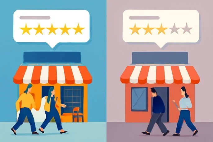 Quand une note Google fait grimper… ou chuter le chiffre d’affaires