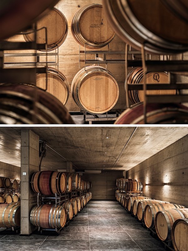 Weinlager der Jauslin Weine in Muttenz