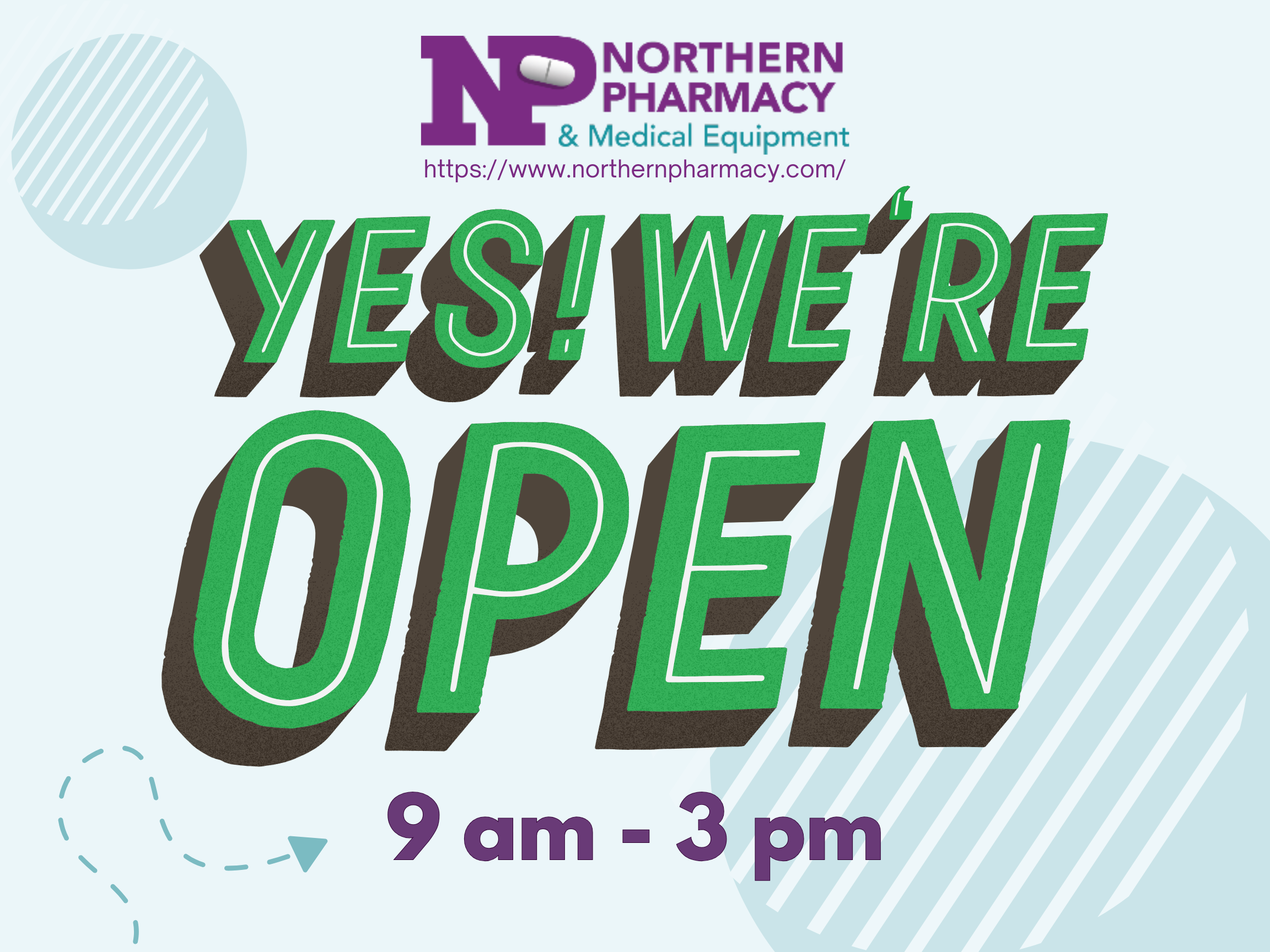 Happy New Year! We're OPEN! 