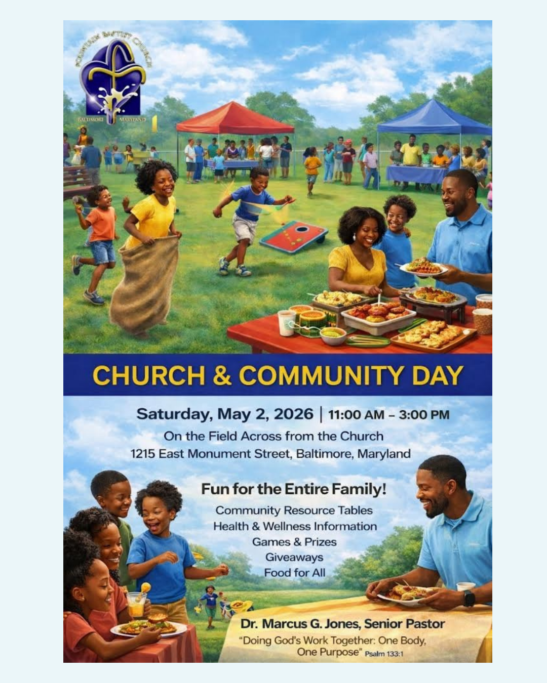 Fountain Baptist Church Community Day 