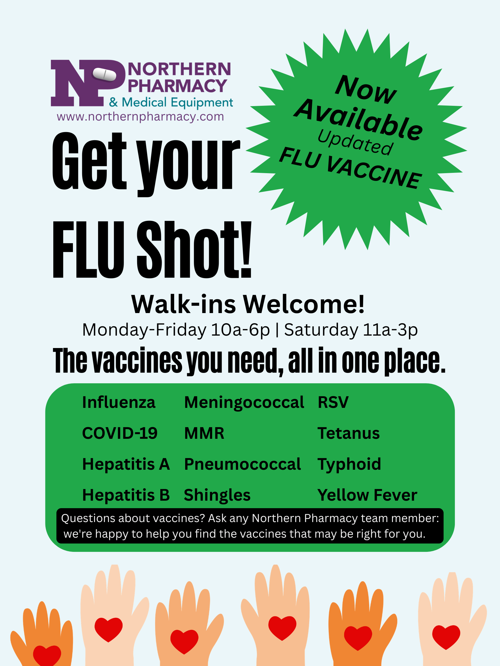Vaccine Season is Here!