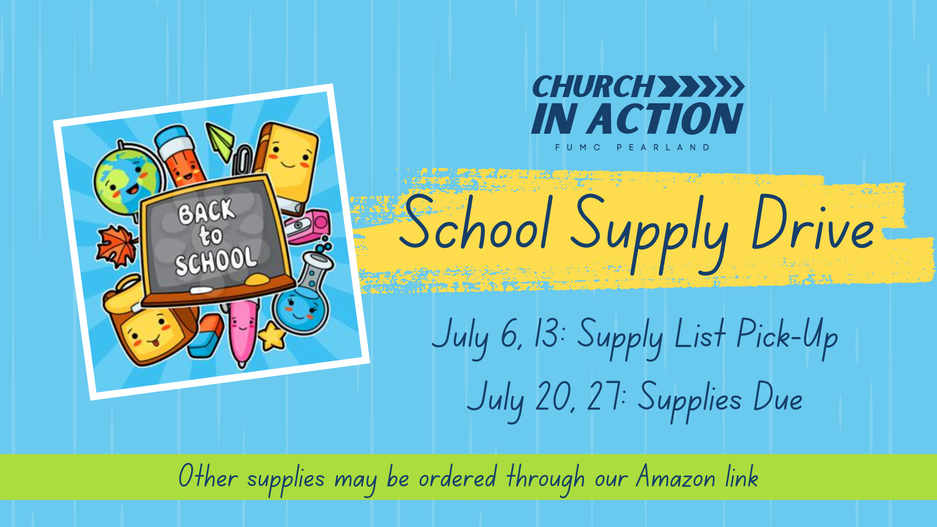 School Supply Drive