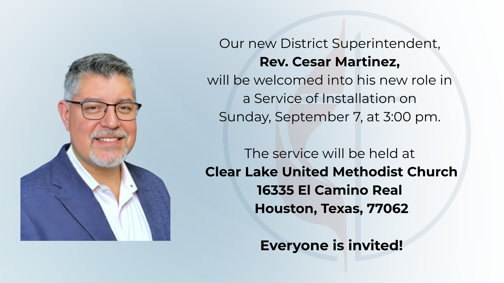 District Superintendent Installation Service