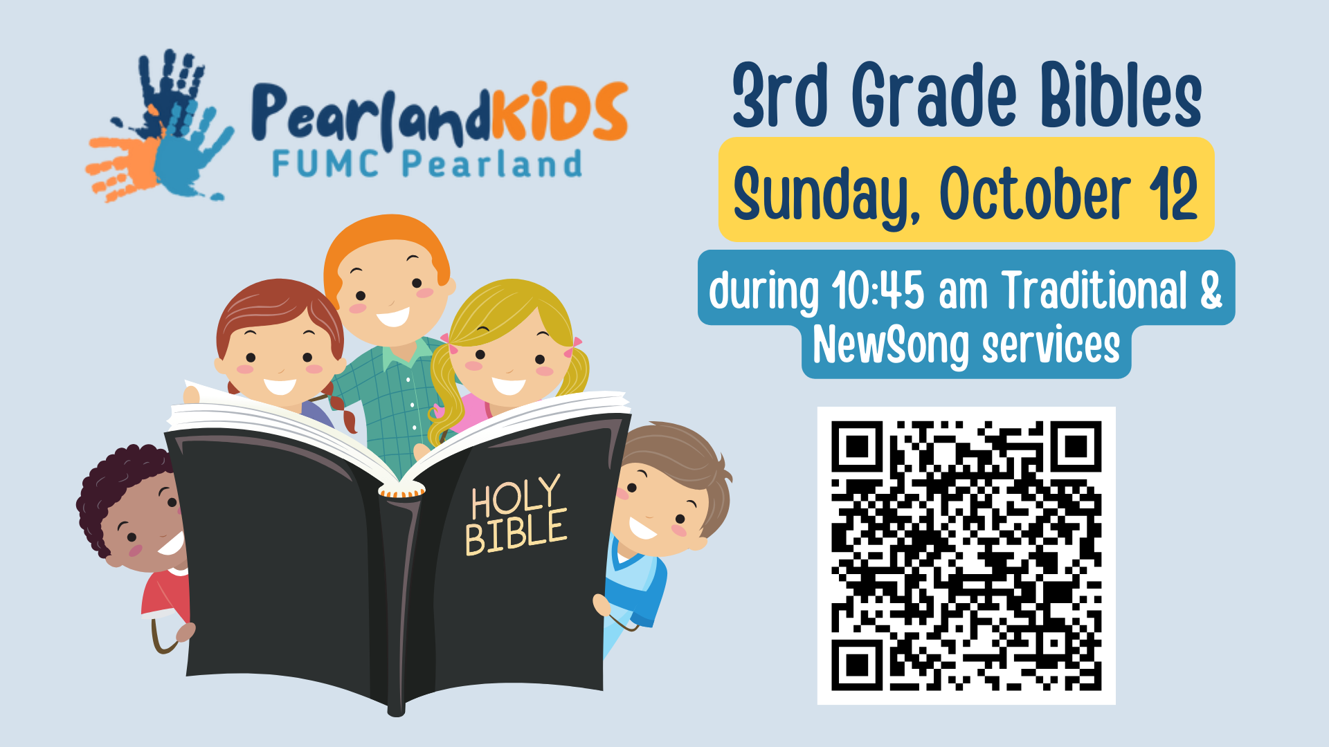3rd Grade Bible Sunday