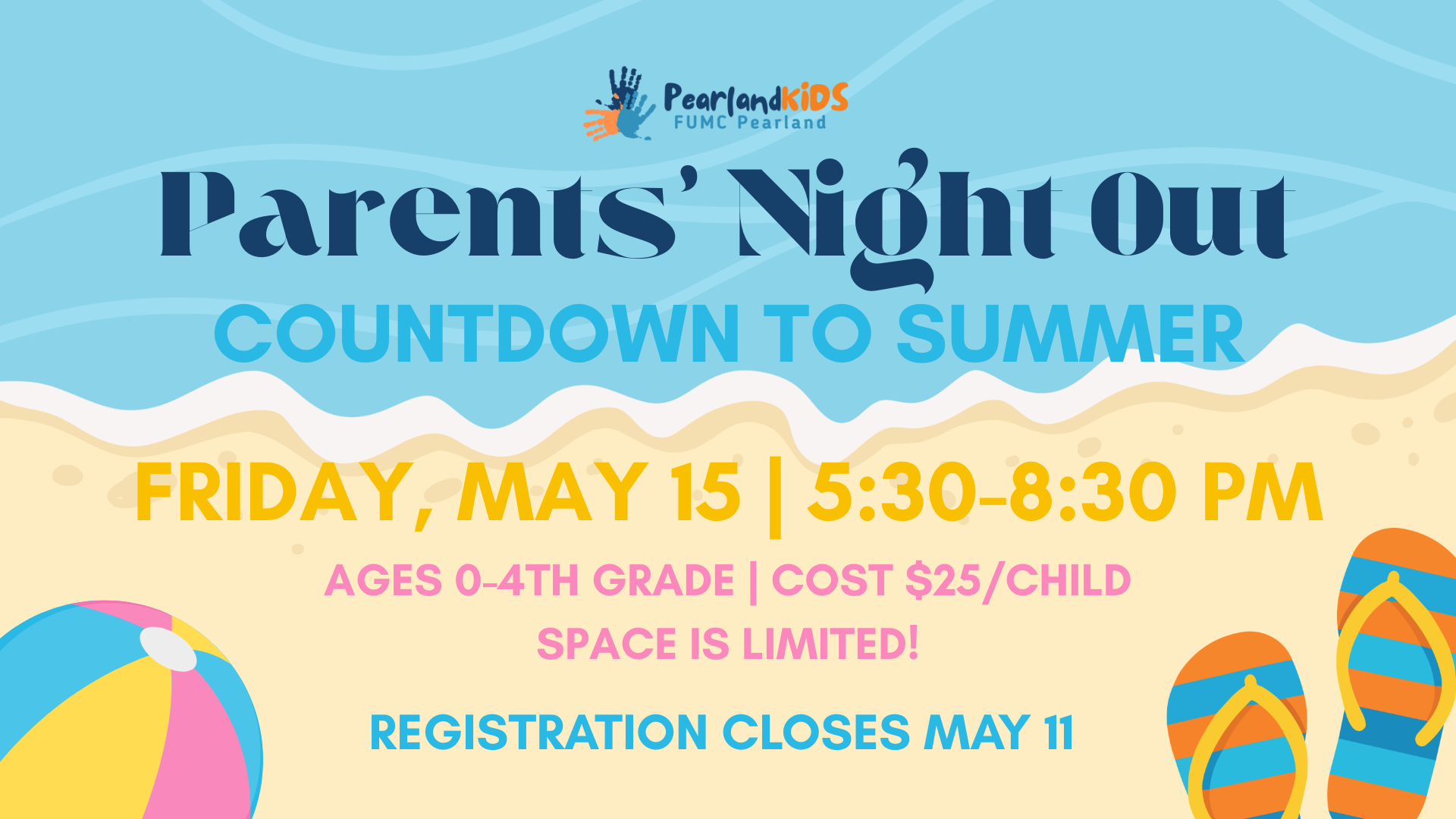 Parents' Night Out: Countdown to Summer
