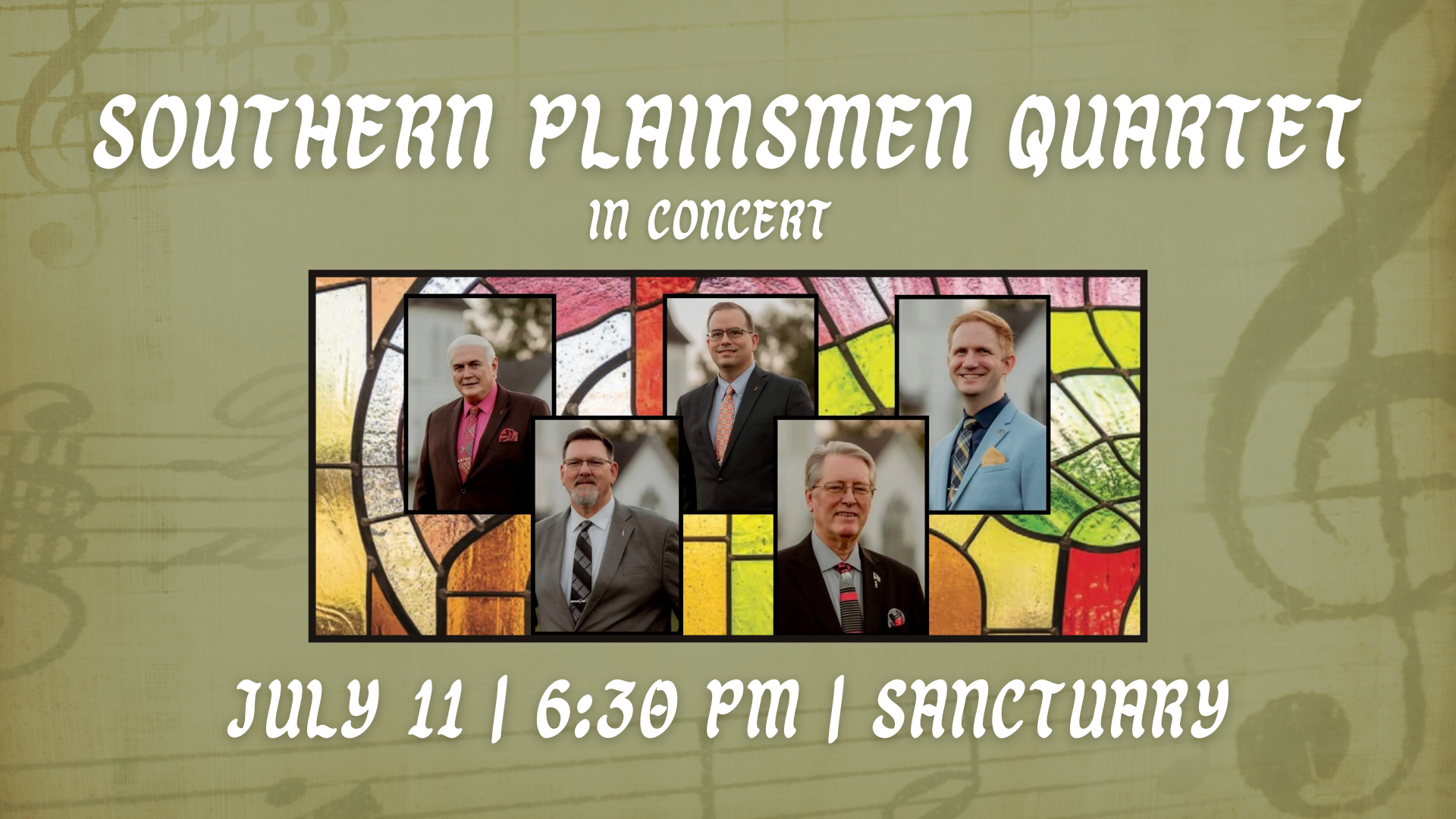 Southern Plainsmen Quartet in Concert