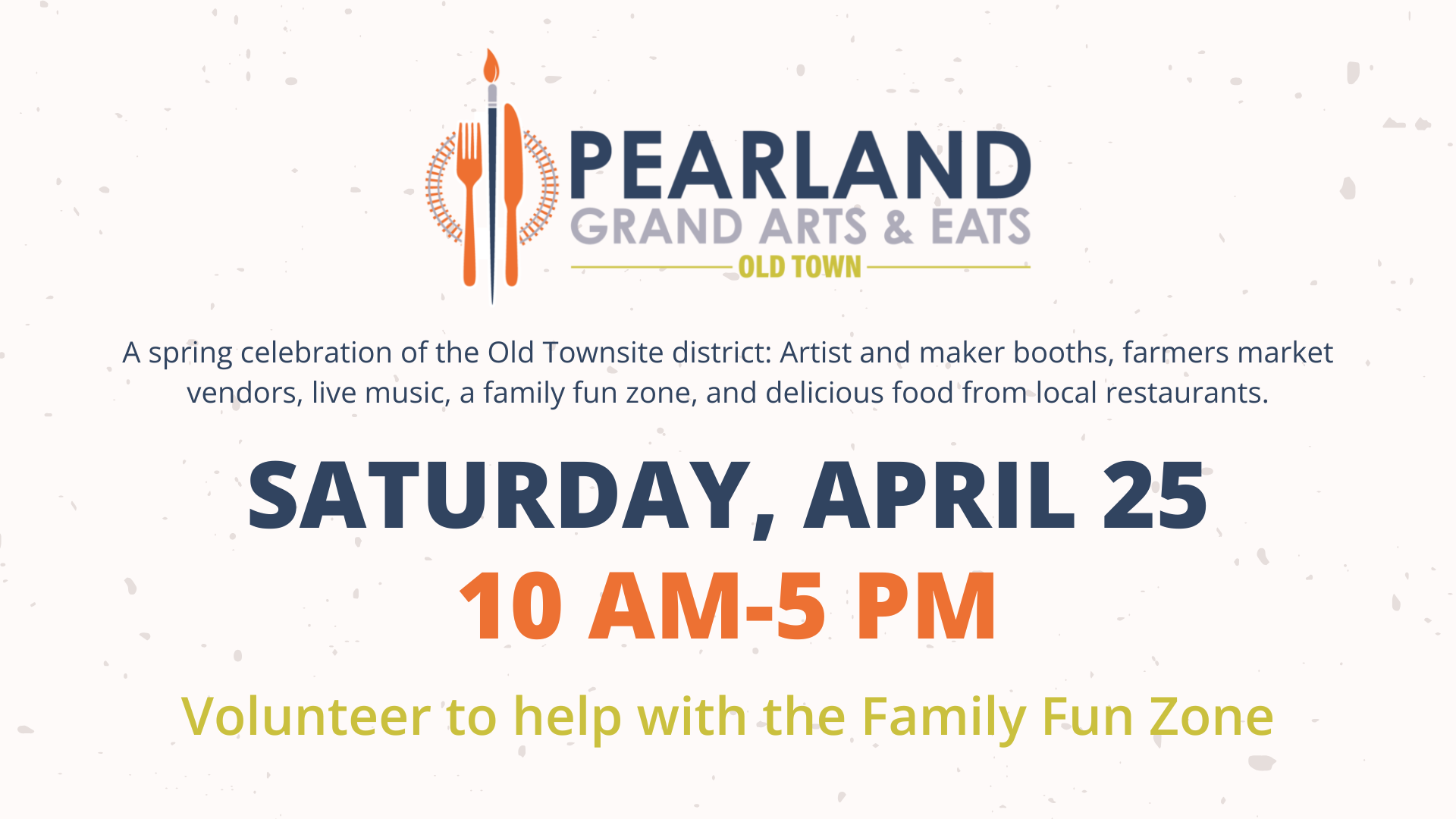 Pearland Grand Arts & Eats Family Fun Zone