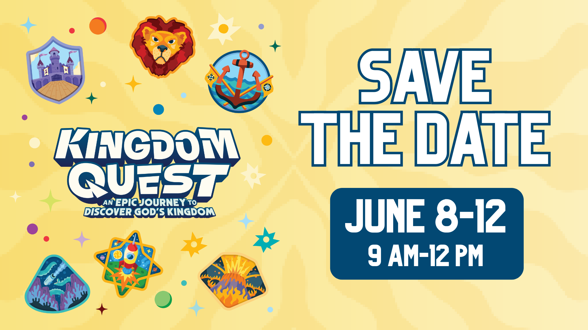 Vacation Bible School 2026: Kingdom Quest