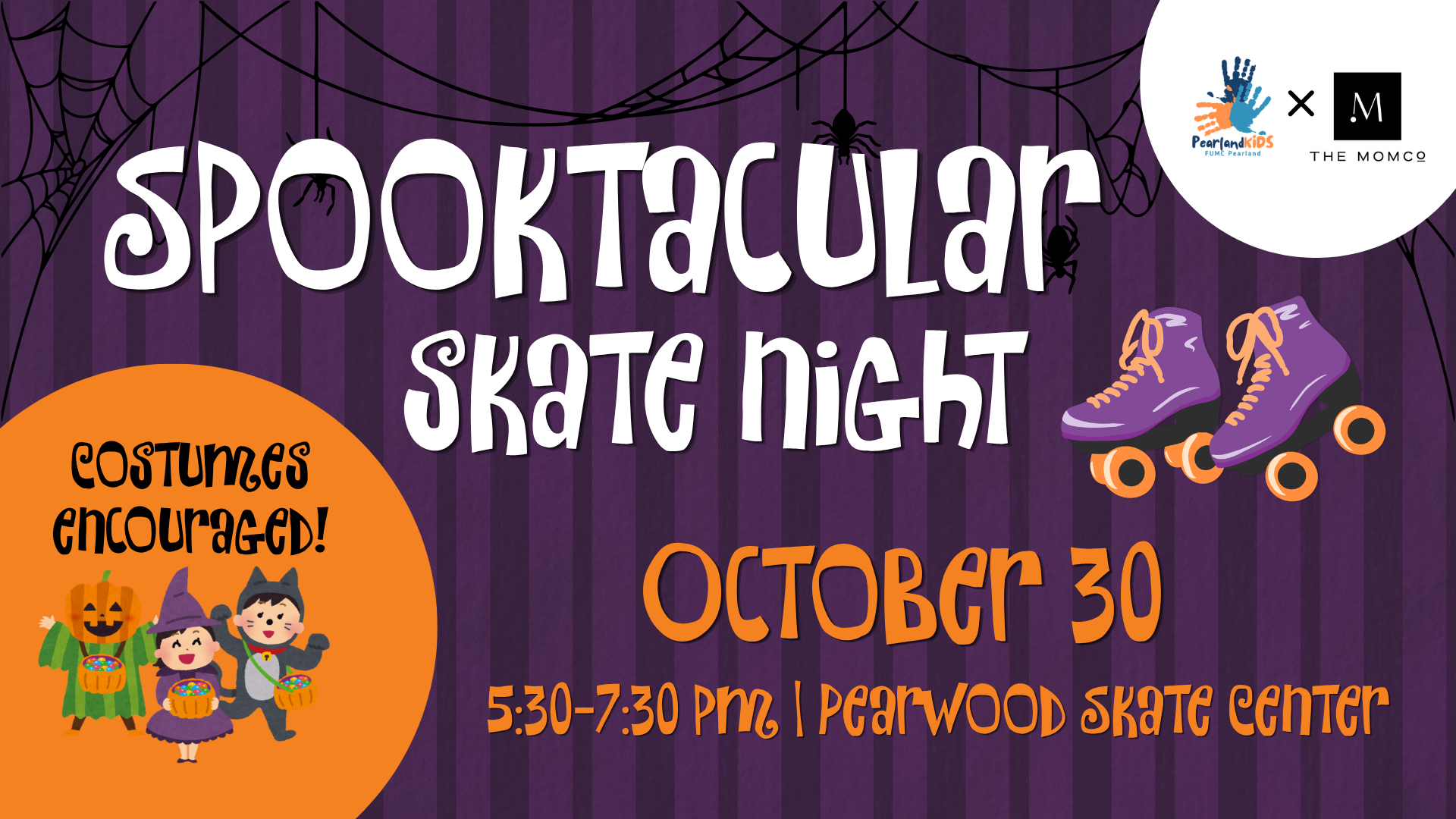 PearlandKIDS + MomCo: Spooktacular Skate Night