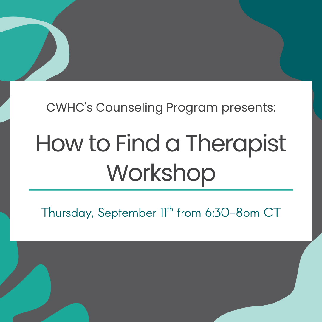 How to Find a Therapist Workshop