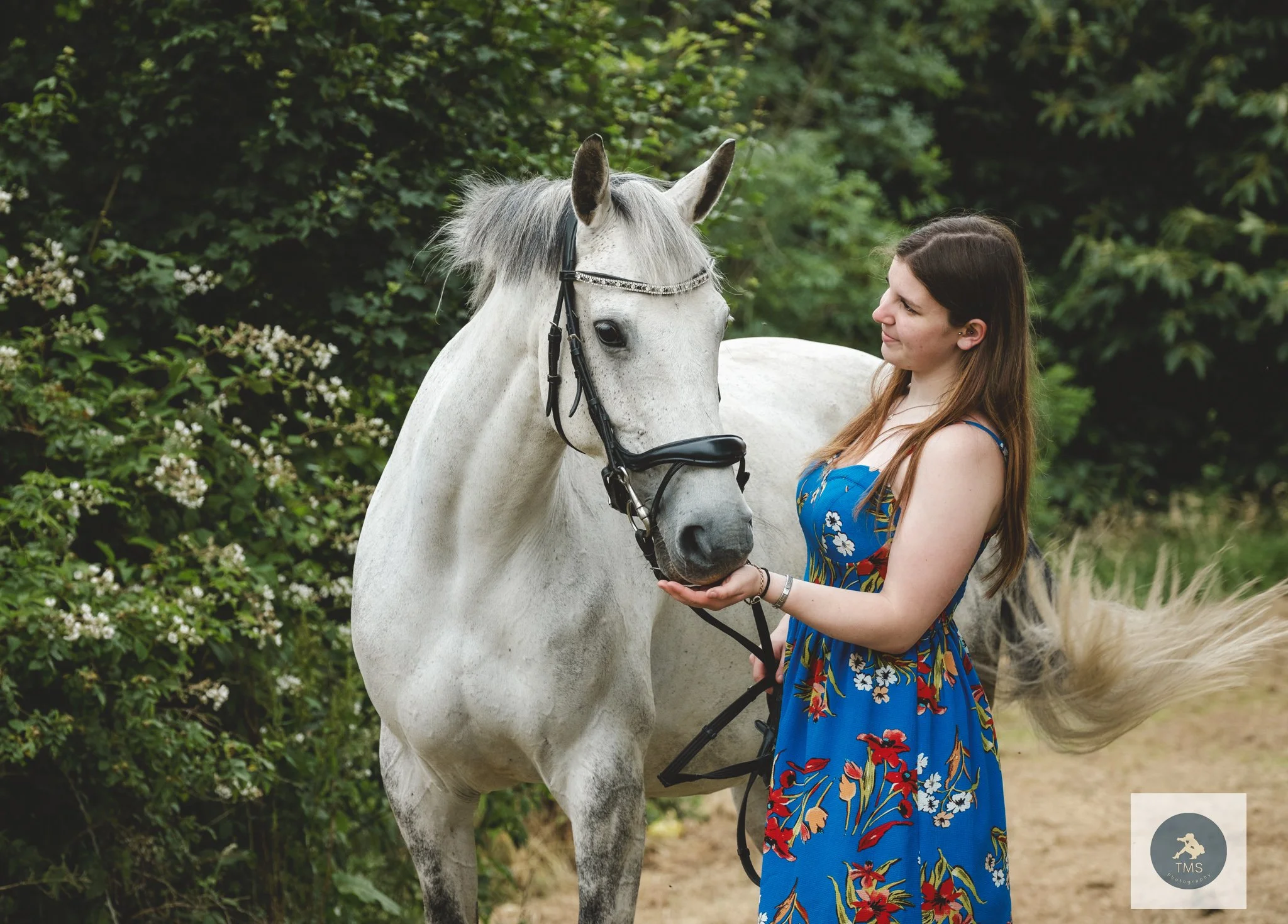 Liv and Milly enjoying their photoshoot together in Hartshorne, Derbyshire