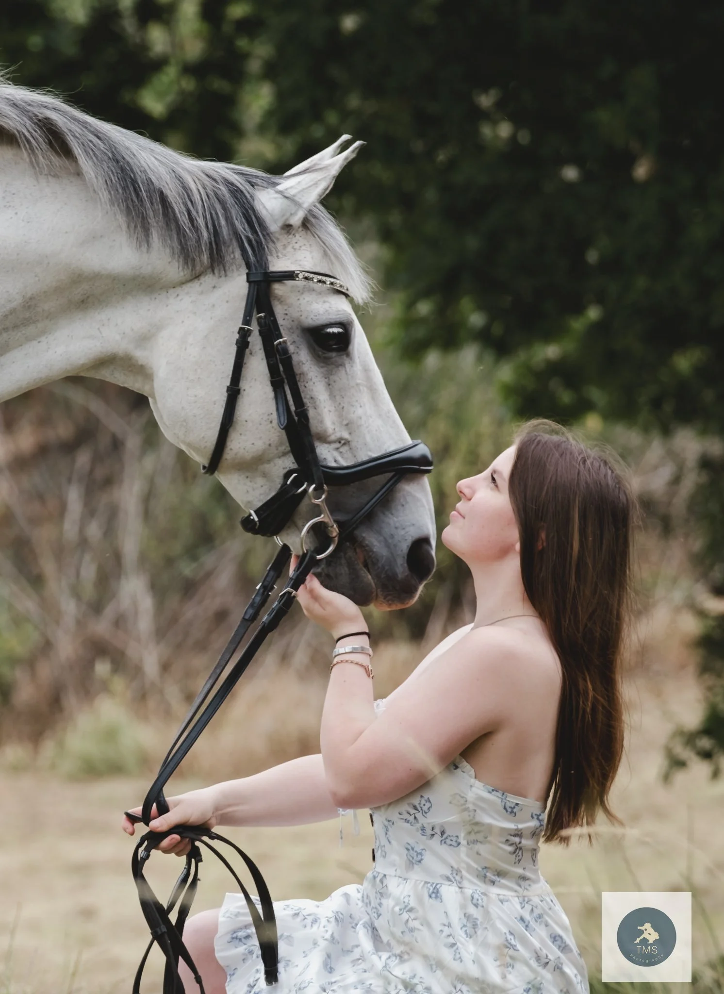 Liv and Milly photographed together amongst the Derbyshire hills
