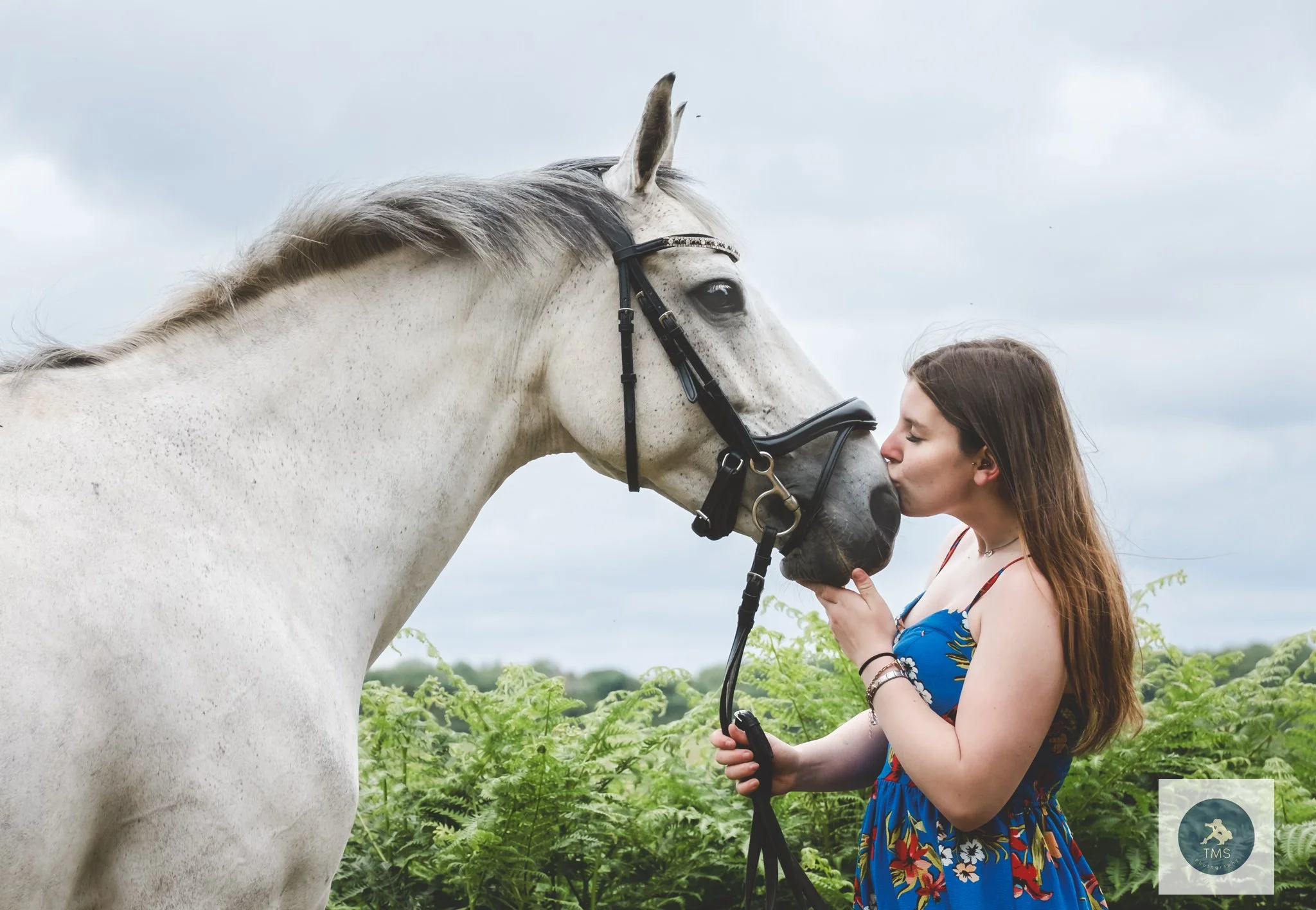 Liv and Milly photographed together amongst the Derbyshire hills