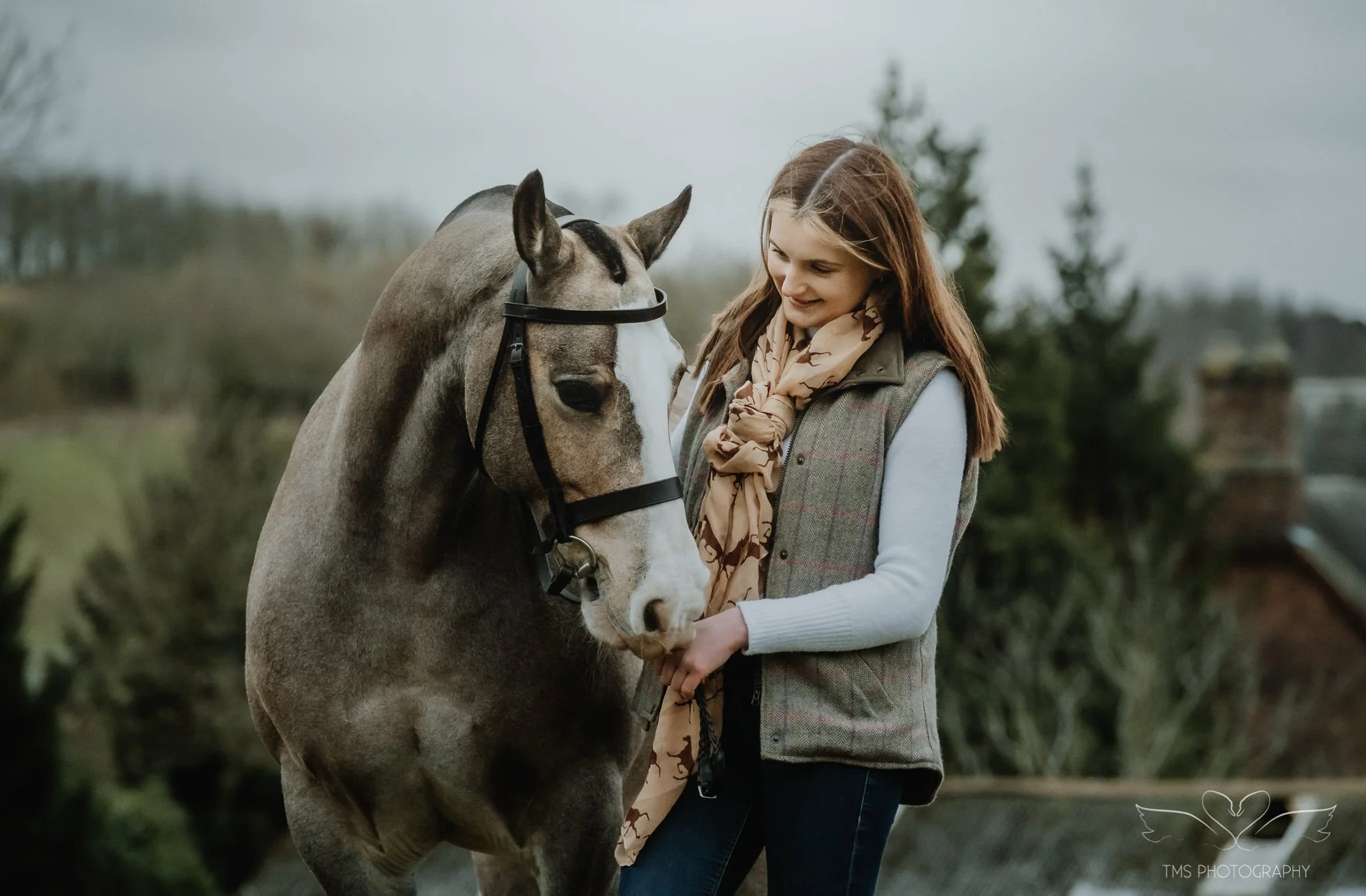 The close bond of Holly and her buckskin pony